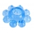 Голубая гелевая насадка-цветок - Toyfa Basic - в Смоленске купить с доставкой