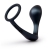 Черное эрекционное кольцо со стимулятором простаты Ringer Cock Ring   Plug - b-Vibe - в Смоленске купить с доставкой