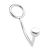 Кольцо на пенис с анальным стимулятором Stainless Steel Anal Hook   Cock Ring - BlueLine - в Смоленске купить с доставкой