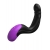 Черно-фиолетовый вибромассажёр простаты Hyper-Pulse P-Spot Massager - Pipedream - в Смоленске купить с доставкой