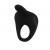Чёрное эрекционное виброкольцо Thimble - Baile - в Смоленске купить с доставкой