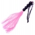 Розовая силиконовая плеть - 35,5 см. - Boys of Toys - купить с доставкой в Смоленске