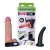 Страпон с 2 насадками и вибрацией UniStrap - 19 и 12 см. - LOVETOY (А-Полимер) - купить с доставкой в Смоленске
