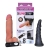 Страпон с 2 насадками и вибрацией UniStrap - 20 и 18 см. - LOVETOY (А-Полимер) - купить с доставкой в Смоленске