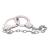 Наручники из металла с длинной цепочкой CHROME HANDCUFFS METAL HANDCUFFS W. KEY - NMC - купить с доставкой в Смоленске