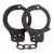 Чёрные наручники из листового металла BONDX METAL CUFFS BLACK - Dream Toys - купить с доставкой в Смоленске