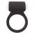 Чёрное эрекционное виброкольцо LIT-UP SILICONE STIMU RING 3 BLACK - Dream Toys - в Смоленске купить с доставкой