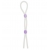 Прозрачное эрекционное кольцо-лассо SILICONE LASSO COCK RING DUAL BEADS - NMC - в Смоленске купить с доставкой