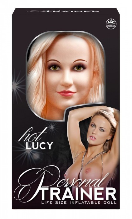 Надувная кукла с вибрацией и 2 любовными отверстиями Hot Lucy Lifesize Love Doll - NMC - в Смоленске купить с доставкой