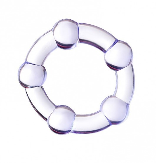 Фиолетовое эрекционное кольцо A-Toys - A-toys - в Смоленске купить с доставкой