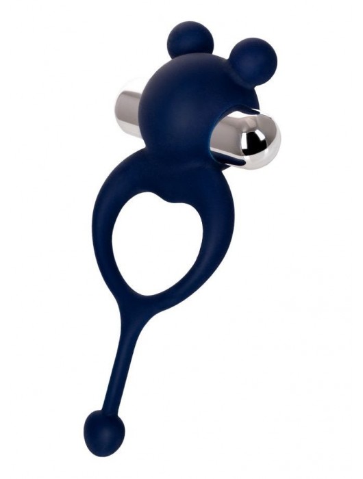 Синее виброкольцо с хвостиком JOS MICKEY - JOS - в Смоленске купить с доставкой
