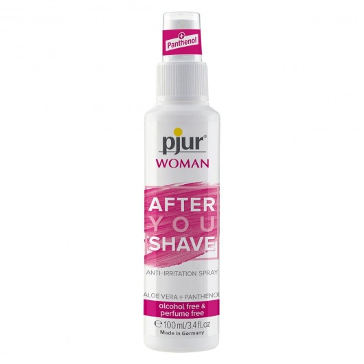 Спрей после бритья pjur WOMAN After You Shave Spray - 100 мл. - Pjur - купить с доставкой в Смоленске