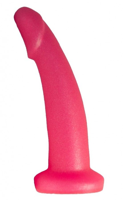 Розовый плаг-массажёр для простаты - 13,5 см. - LOVETOY (А-Полимер) - в Смоленске купить с доставкой