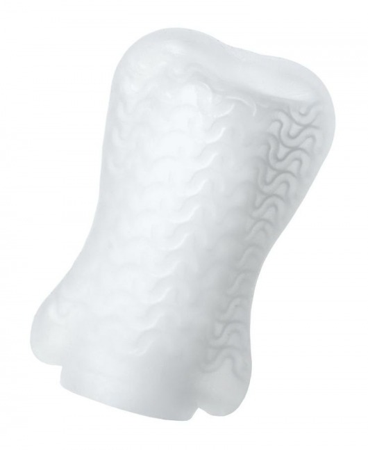 Белый мастурбатор A-Toys Pocket Wavy - A-toys - в Смоленске купить с доставкой