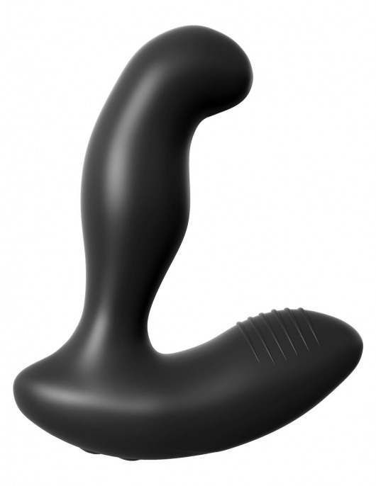 Черный массажер простаты Electro Stim Prostate Vibe с электростимуляцией - 13,3 см. - Pipedream - купить с доставкой в Смоленске