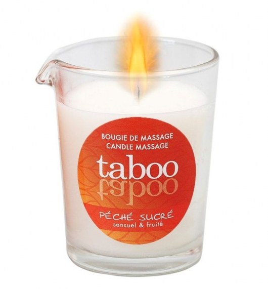 Массажное аромамасло с афродизиаками для женщин RUF Taboo Peche sucre - 60 гр. - RUF - купить с доставкой в Смоленске