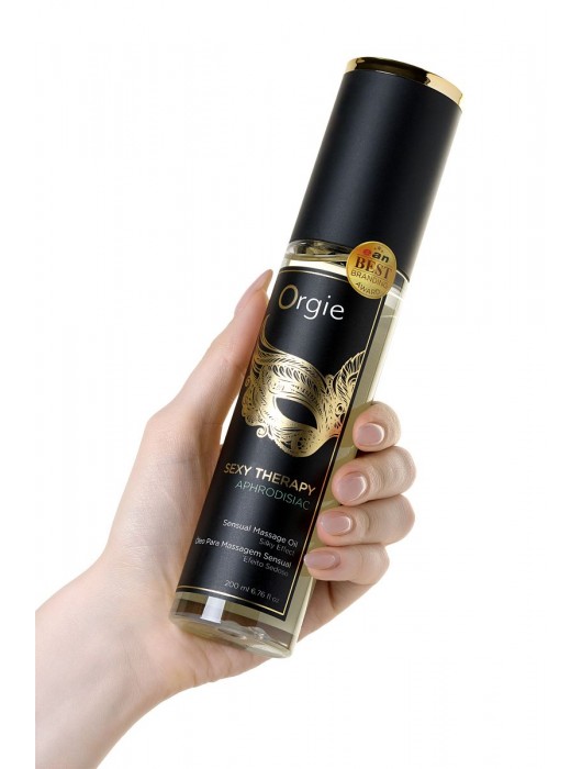 Минеральное массажное масло Orgie Sexy Therapy Afrodisiac - 200 мл. - ORGIE - купить с доставкой в Смоленске