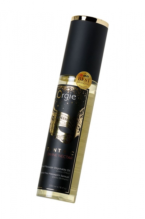 Растительное массажное масло Orgie Tantric Divine Nectar - 200 мл. - ORGIE - купить с доставкой в Смоленске