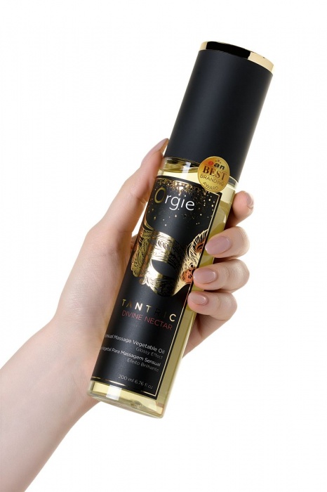 Растительное массажное масло Orgie Tantric Divine Nectar - 200 мл. - ORGIE - купить с доставкой в Смоленске