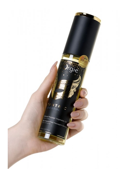 Растительное массажное масло Orgie Tantric Love Ritual - 200 мл. - ORGIE - купить с доставкой в Смоленске