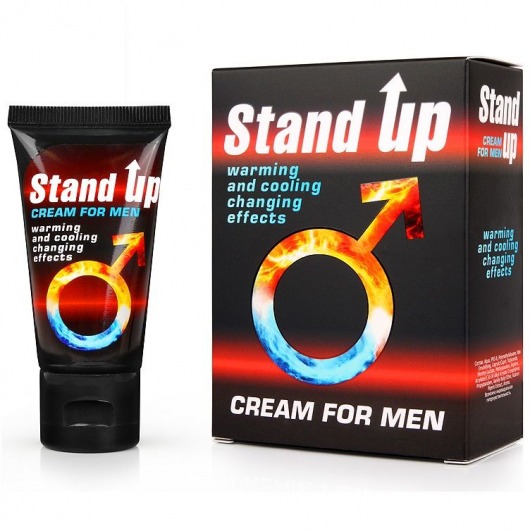 Возбуждающий крем для мужчин Stand Up - 25 гр. - Биоритм - купить с доставкой в Смоленске