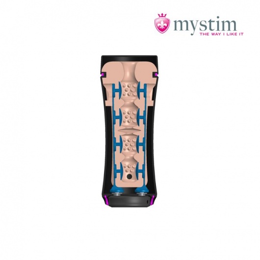 Мастурбатор-анус Opus E Donut с возможностью подключения электростимуляции - MyStim - купить с доставкой в Смоленске