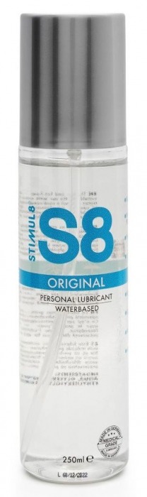 Универсальный лубрикант на водной основе S8 Original Lubricant - 250 мл. - Stimul8 - купить с доставкой в Смоленске