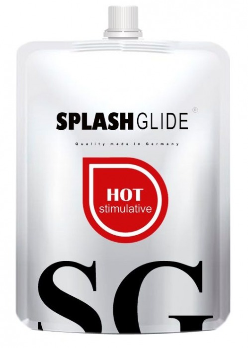 Возбуждающий лубрикант на водной основе Splashglide Hot Stimulative - 100 мл. - Splashglide - купить с доставкой в Смоленске