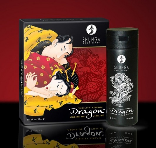Интимный мужской крем  Дракон - Shunga - купить с доставкой в Смоленске