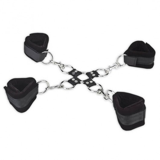Комплект для сковывания из 5 предметов - Lux Fetish - купить с доставкой в Смоленске