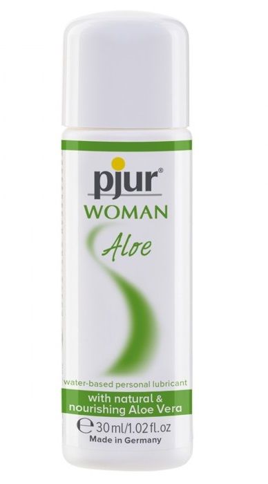 Лубрикант на водной основе pjur WOMAN Aloe - 30 мл. - Pjur - купить с доставкой в Смоленске