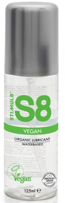 Веганский лубрикант на водной основе S8 Vegan Lube - 125 мл. - Stimul8 - купить с доставкой в Смоленске