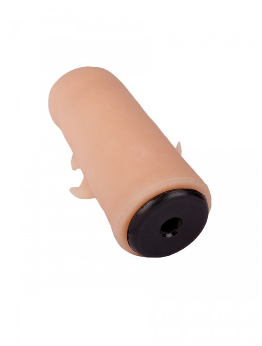 Черный пояс-трусики с двумя насадками  Экзотик-Sara  - 16,5 и 11 см. - LOVETOY (А-Полимер) - купить с доставкой в Смоленске