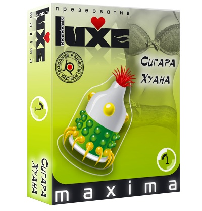 Презерватив LUXE Maxima  Сигара Хуана  - 1 шт. - Luxe - купить с доставкой в Смоленске