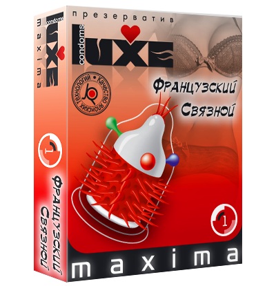 Презерватив LUXE Maxima  Французский связной  - 1 шт. - Luxe - купить с доставкой в Смоленске