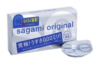 Ультратонкие презервативы Sagami Original QUICK - 6 шт. - Sagami - купить с доставкой в Смоленске