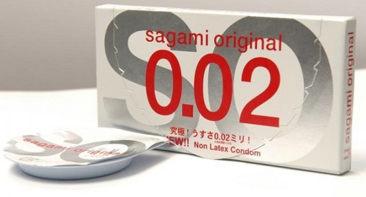 Ультратонкие презервативы Sagami Original - 2 шт. - Sagami - купить с доставкой в Смоленске