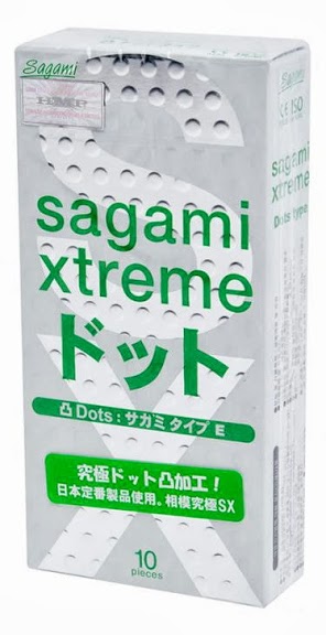 Презервативы Sagami Xtreme Type-E с точками - 10 шт. - Sagami - купить с доставкой в Смоленске