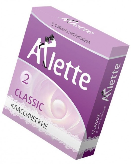 Классические презервативы Arlette Classic - 3 шт. - Arlette - купить с доставкой в Смоленске