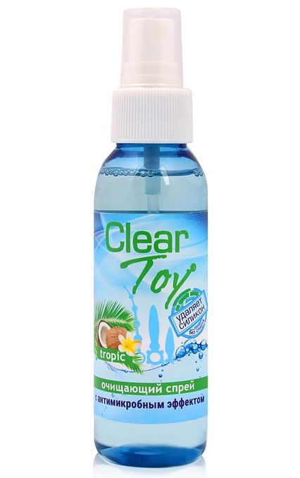 Очищающий спрей для игрушек CLEAR TOY Tropic - 100 мл. - Биоритм - купить с доставкой в Смоленске