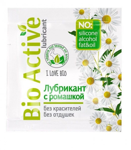 Пробник лубриканта на водной основе Bio Active - 3 гр. - Биоритм - купить с доставкой в Смоленске