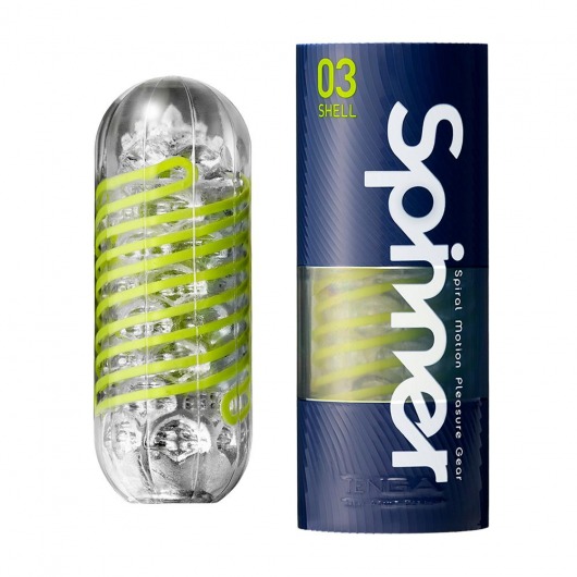Мастурбатор SPINNER Shell - Tenga - в Смоленске купить с доставкой