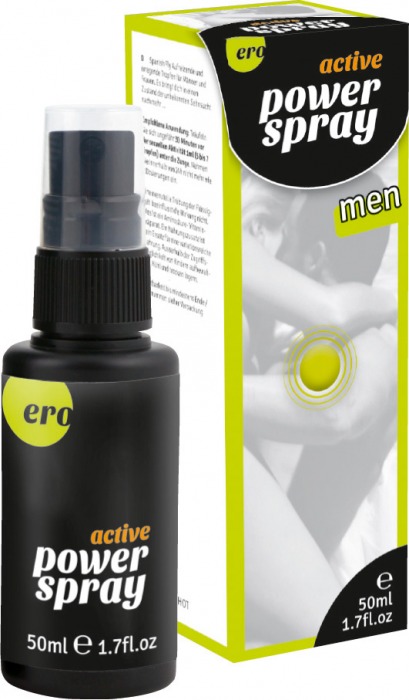 Стимулирующий спрей для мужчин Active Power Spray - 50 мл. - Ero - купить с доставкой в Смоленске