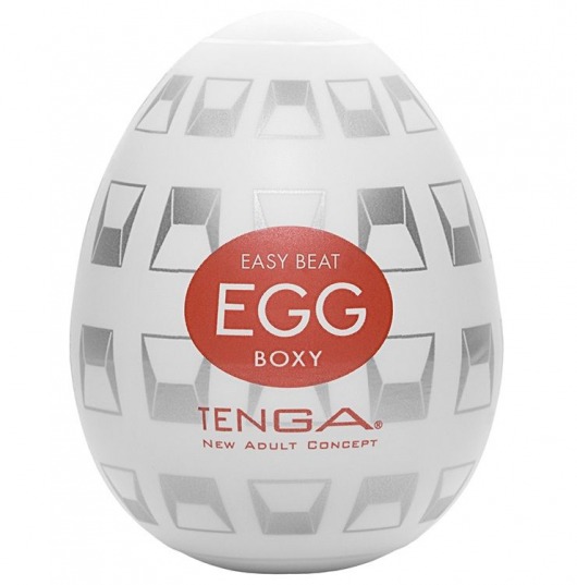 Мастурбатор-яйцо EGG Boxy - Tenga - в Смоленске купить с доставкой