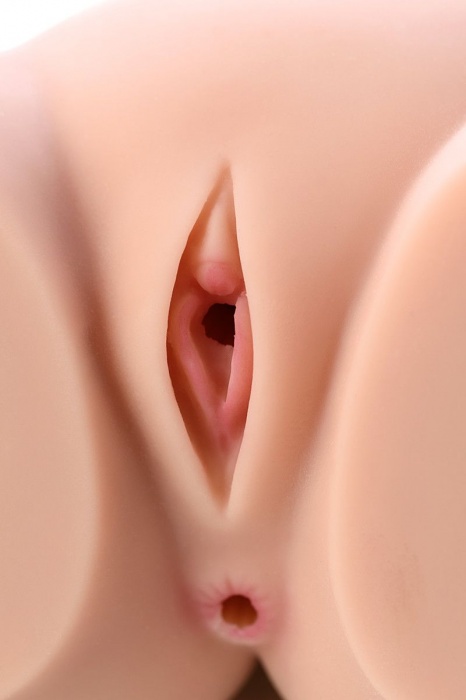 Мастурбатор-полуторс Cherry с вибрацией и двумя любовными тоннелями - KOKOS - в Смоленске купить с доставкой