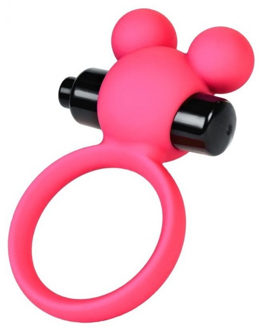 Розовое виброкольцо на пенис A-Toys - A-toys - в Смоленске купить с доставкой