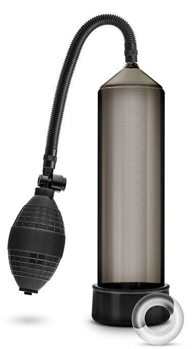 Черная вакуумная помпа VX101 Male Enhancement Pump - Blush Novelties - в Смоленске купить с доставкой