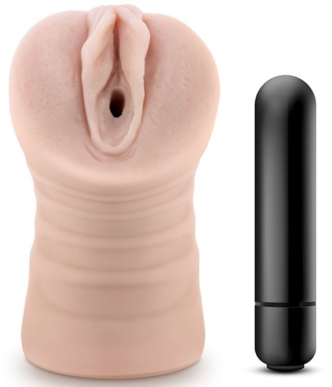 Телесный мастурбатор-вагина Rain - Blush Novelties - в Смоленске купить с доставкой