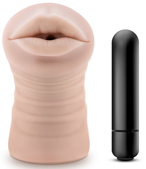 Телесный мастурбатор-ротик Skye - Blush Novelties - в Смоленске купить с доставкой