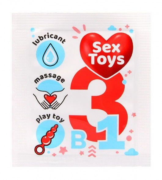 Гель-лубрикант на водной основе Sex Toys - 4 гр. - Биоритм - купить с доставкой в Смоленске